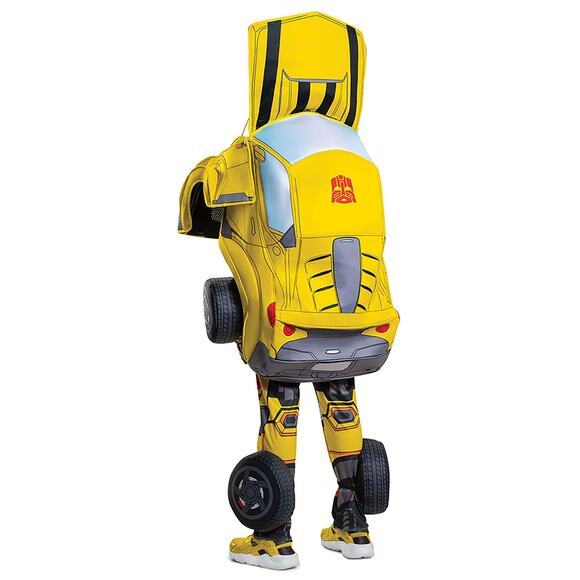 Coolest Kid's Transformers Bumblebee Converting Costume! Size: (4-5) - Picture 4 of 5
